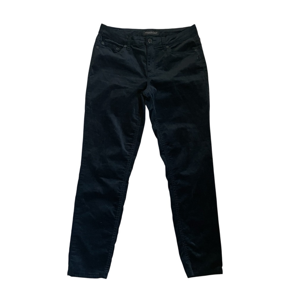 Velvet Pants Womens‎ size 6 Aeropostale High Rise Skinny Punk Y2K Dark Academia